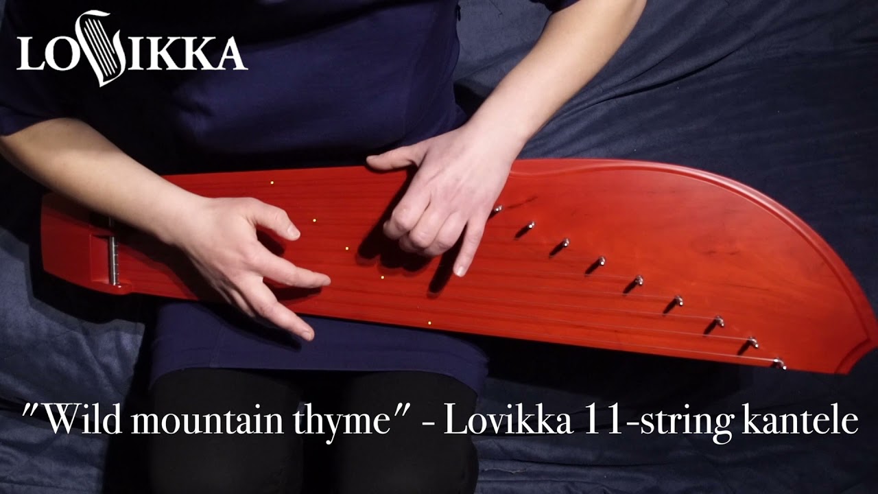Lovikka 11-strings kantele - Wild Mountain Thyme