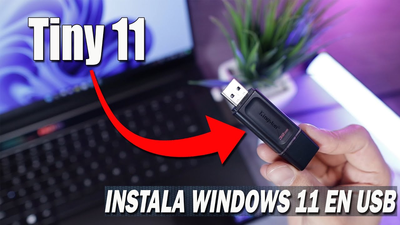 Instala Windows 11 Lite en USB - Windows 11 Portable ☑