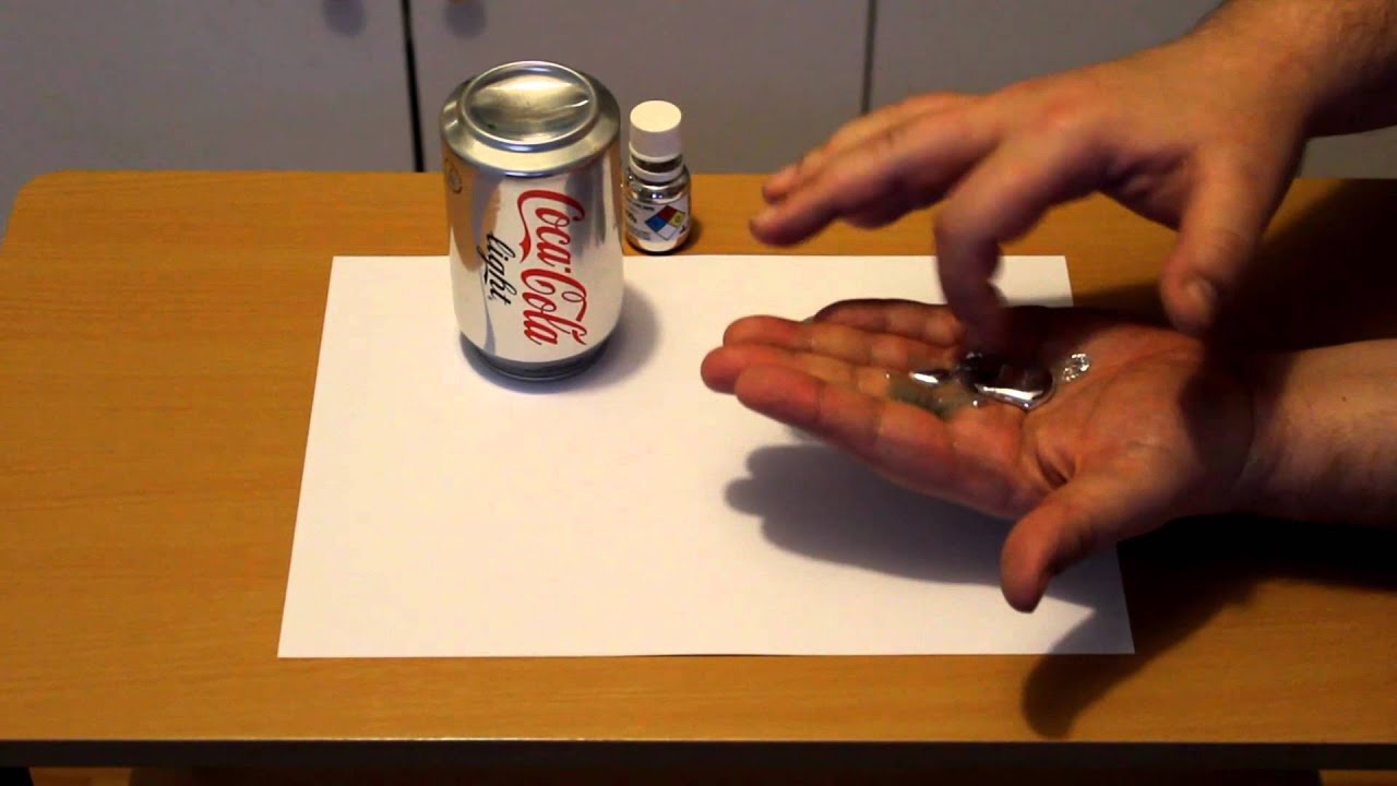 Versuch: Gallium zerstört Aluminium