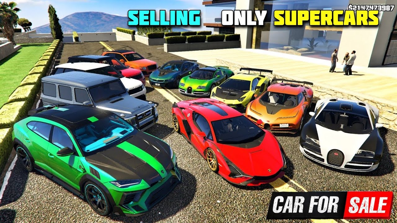 SELLING ONLY SUPER CARS IN CAR FOR SALE SIMULATOR #12