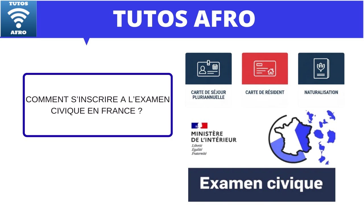 COMMENT S'INSCRIRE A L'EXAMEN CIVIQUE EN FRANCE ?