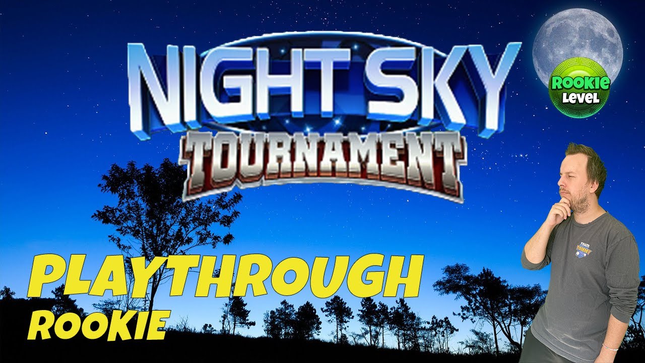 Golf Clash tips, Playthrough, Hole 1-9 - ROOKIE *Tournament Wind*, Night Sky Tournament!