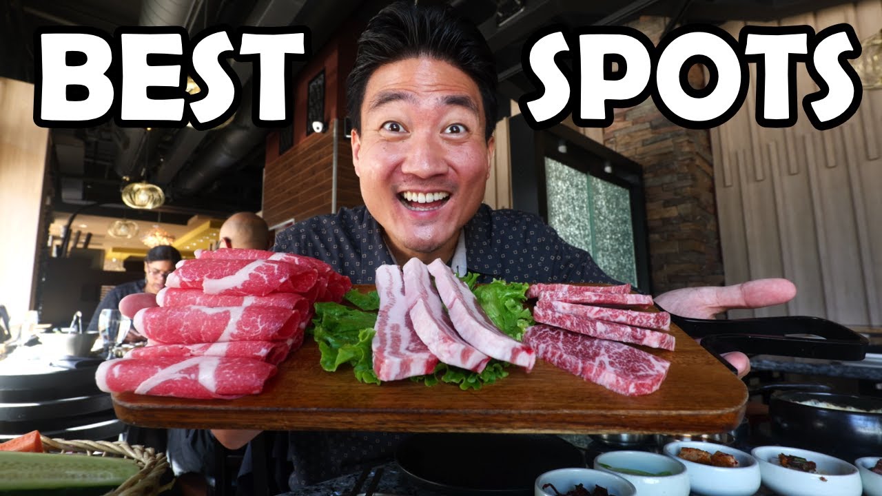 BIGGEST KOREAN BBQ TOUR in Los Angeles! 5 KBBQ Spots You Must Try!