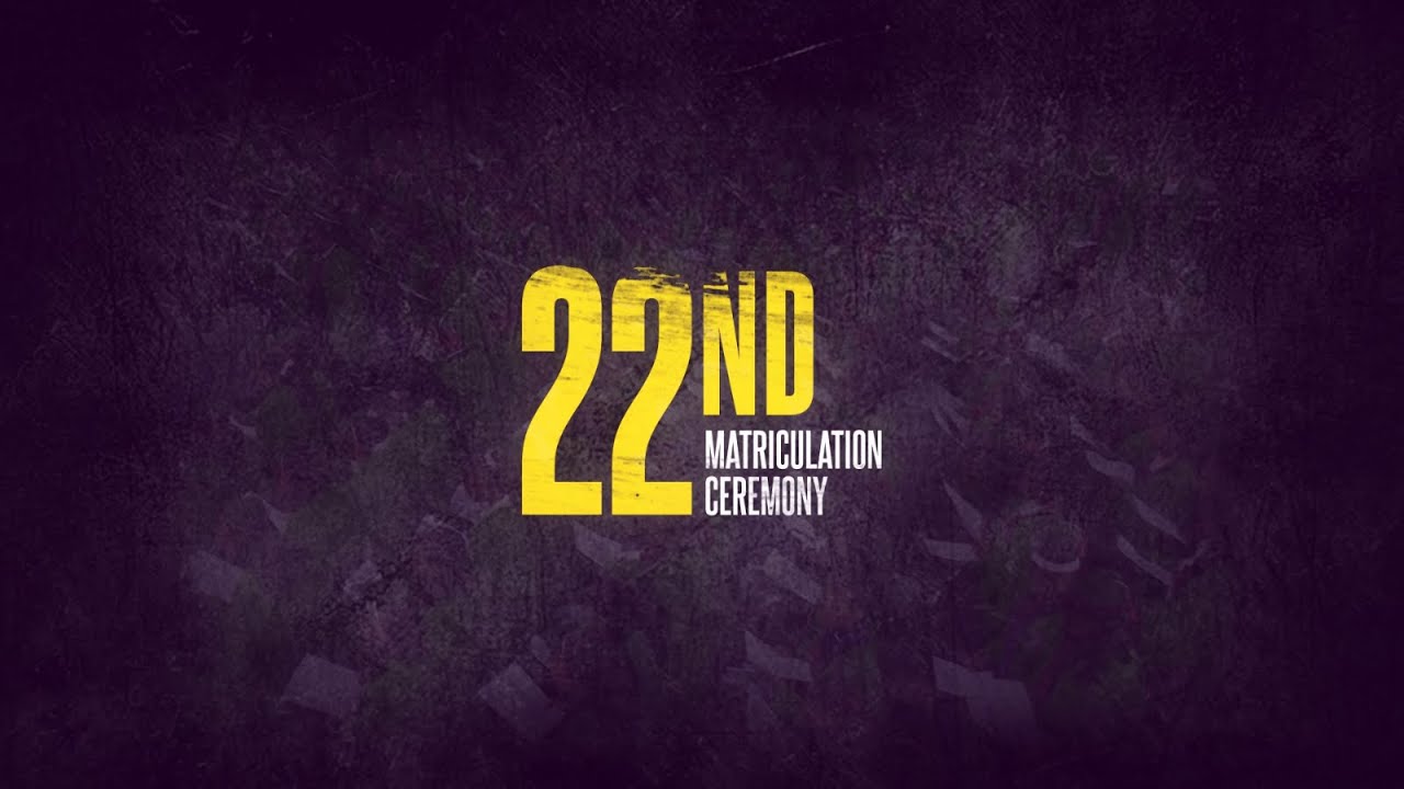 COVENANT UNIVERSITY 22ND MATRICULATION CEREMONY