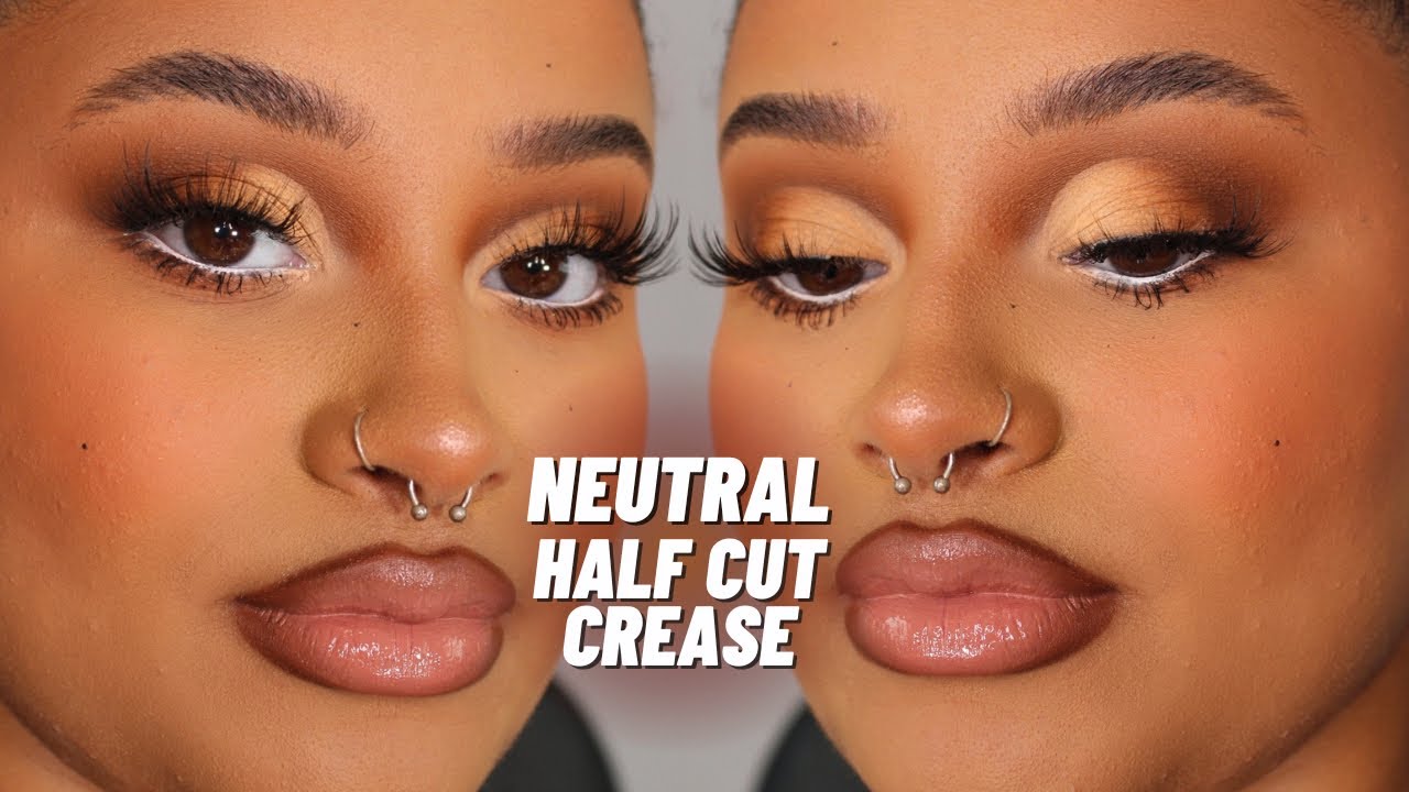 HOW TO DO: NEUTRAL HALF CUT CREASE EYESHADOW TUTORIAL