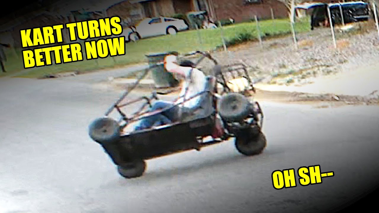 🔧Ackermann Steering Geometry Correction💥 Modified KT196 Go Kart - 12