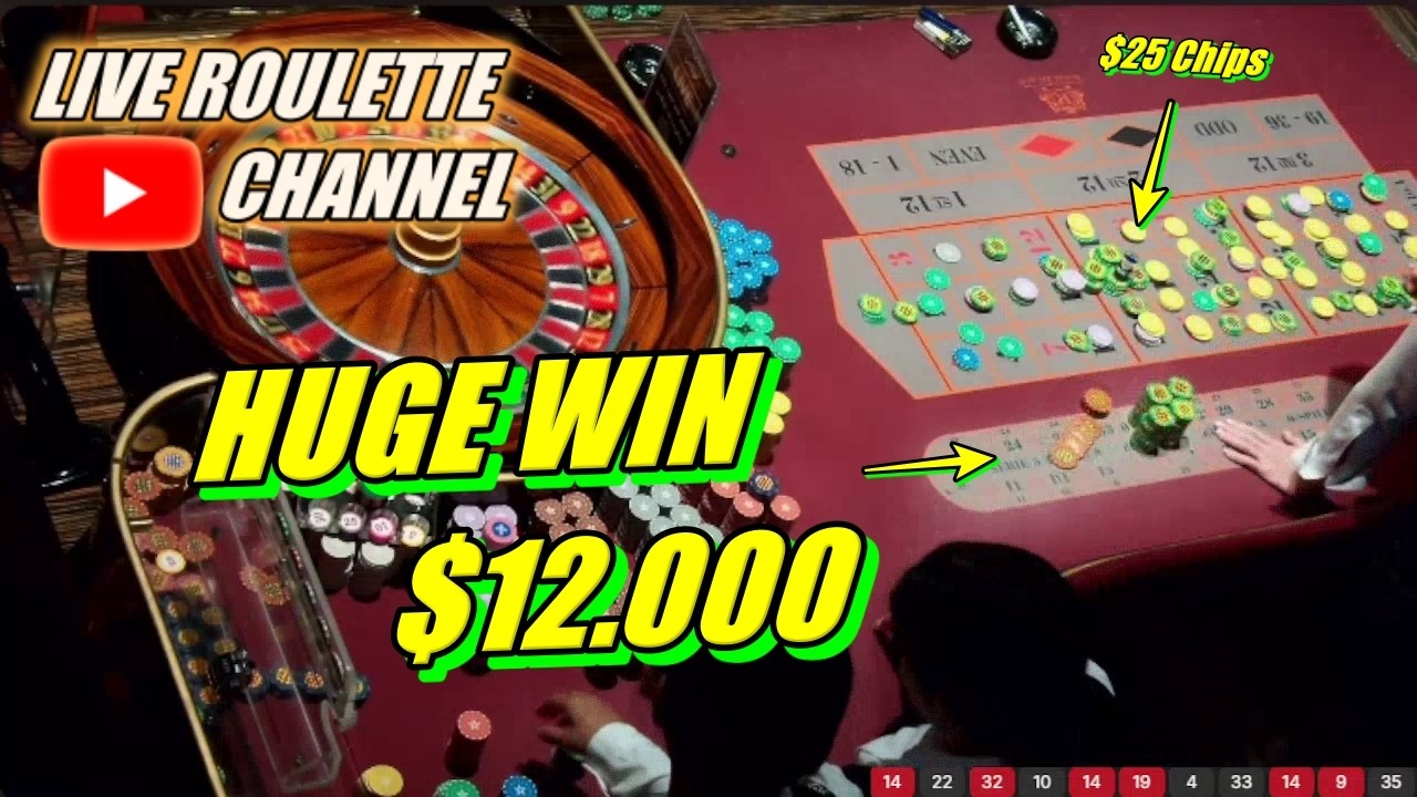 🔴LIVE ROULETTE | 🚨 HUGE WIN 💲12.000 In Las Vegas Casino 🎰 $25 Chips Inside Session ✅ 2026-08-28