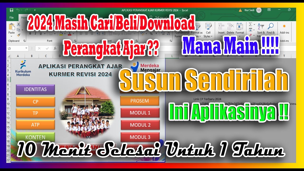 Cara Mudah Menyusun Perangkat Ajar Kurmer TP. 2024/2025