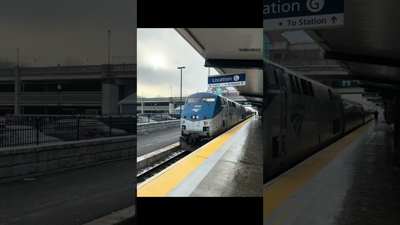 Amtrak Maple Leaf to Buffalo/Niagara Falls 🚆