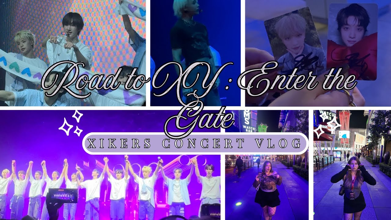 xikers concert vlog! Road to XY : Enter The Gate | ult vip, soundcheck, & send off