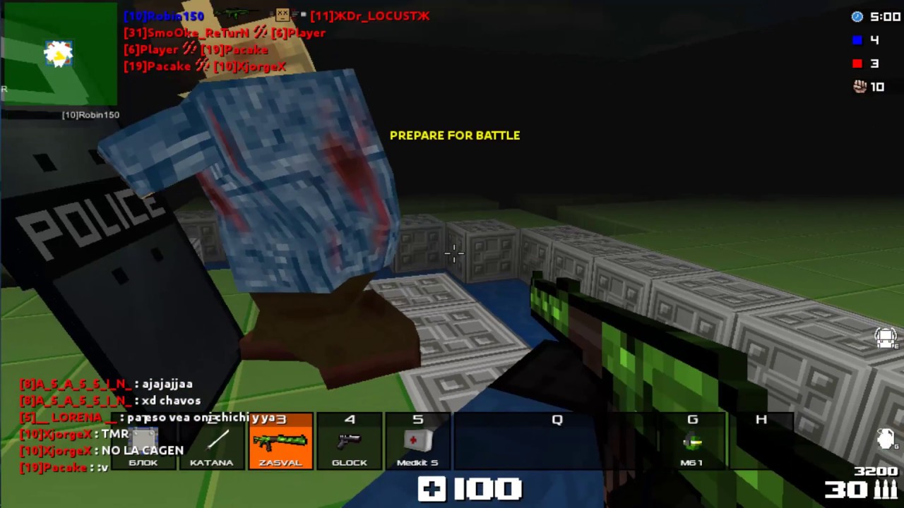 Blockade 3D-Mode Zombie-Old Rocket (facebook)