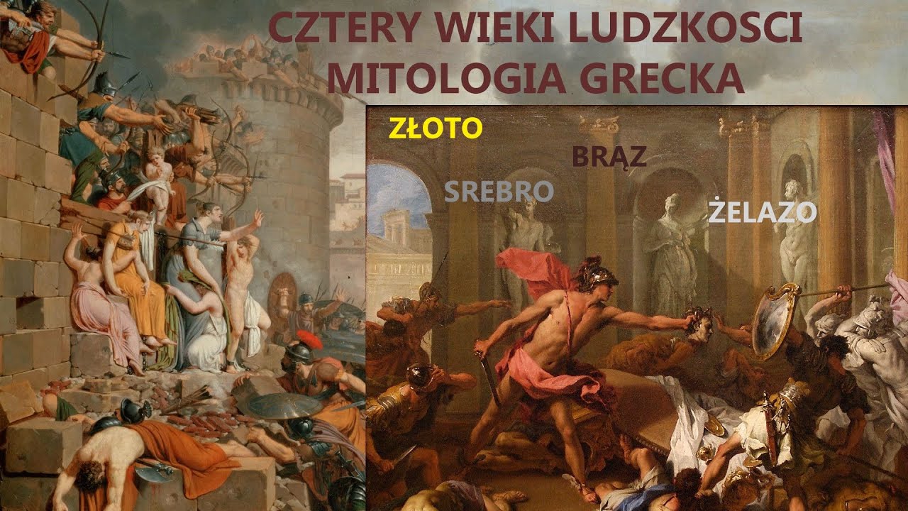 Mit o Czterech Wiekach Ludzkości   Mitologia Grecka
