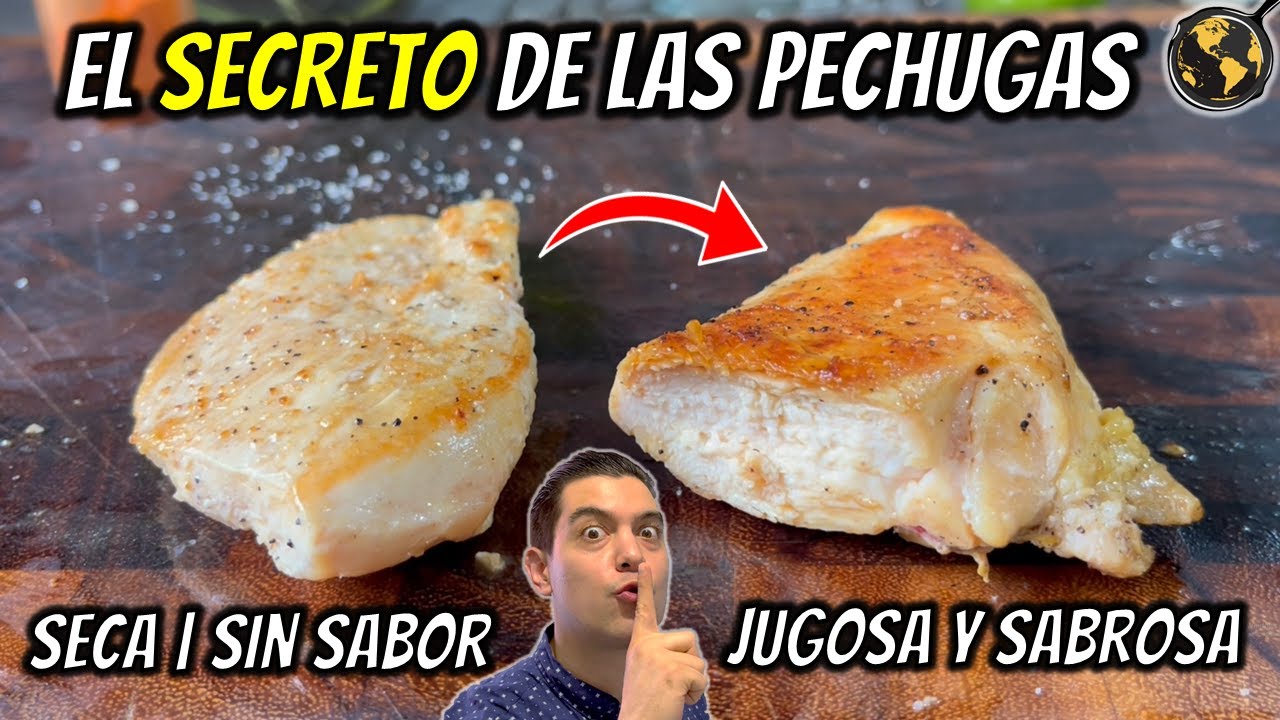 Dile ADIOS a las Pechugas resecas despu&eacute;s de ver este v&iacute;deo