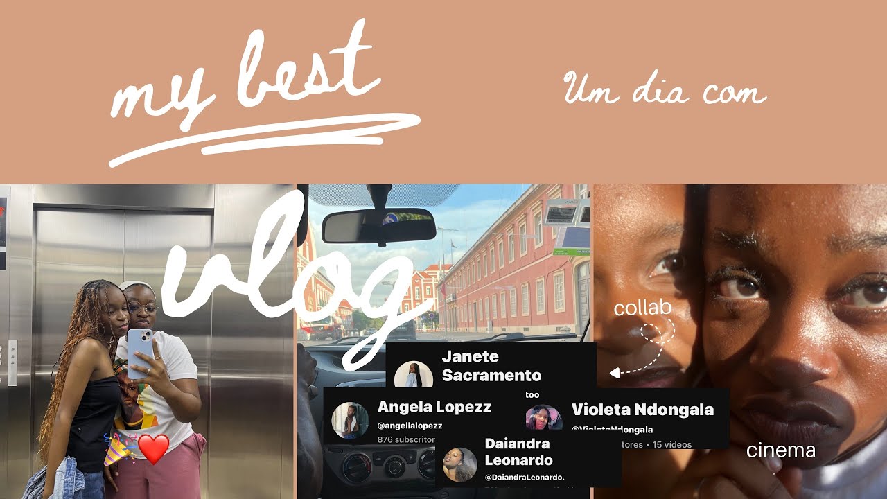 VLOG com a bestie pt2: cinema, collab & vibes boas o dia todo!✨🎬 Aniversário + amizade verdadeira!