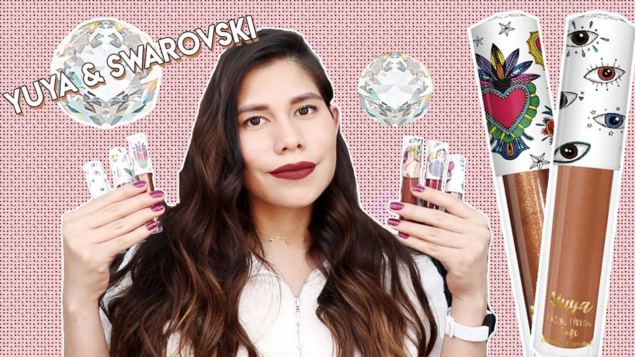 ingredientes en los labiales de yuya 🌱edición swarovski ✨química bella