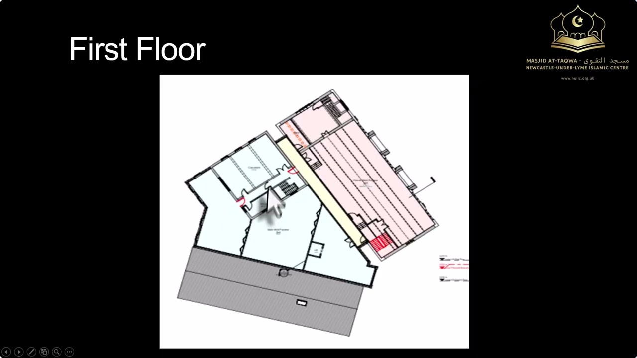 Extension and improvement plans for Newcastle under lyme Islamic centre