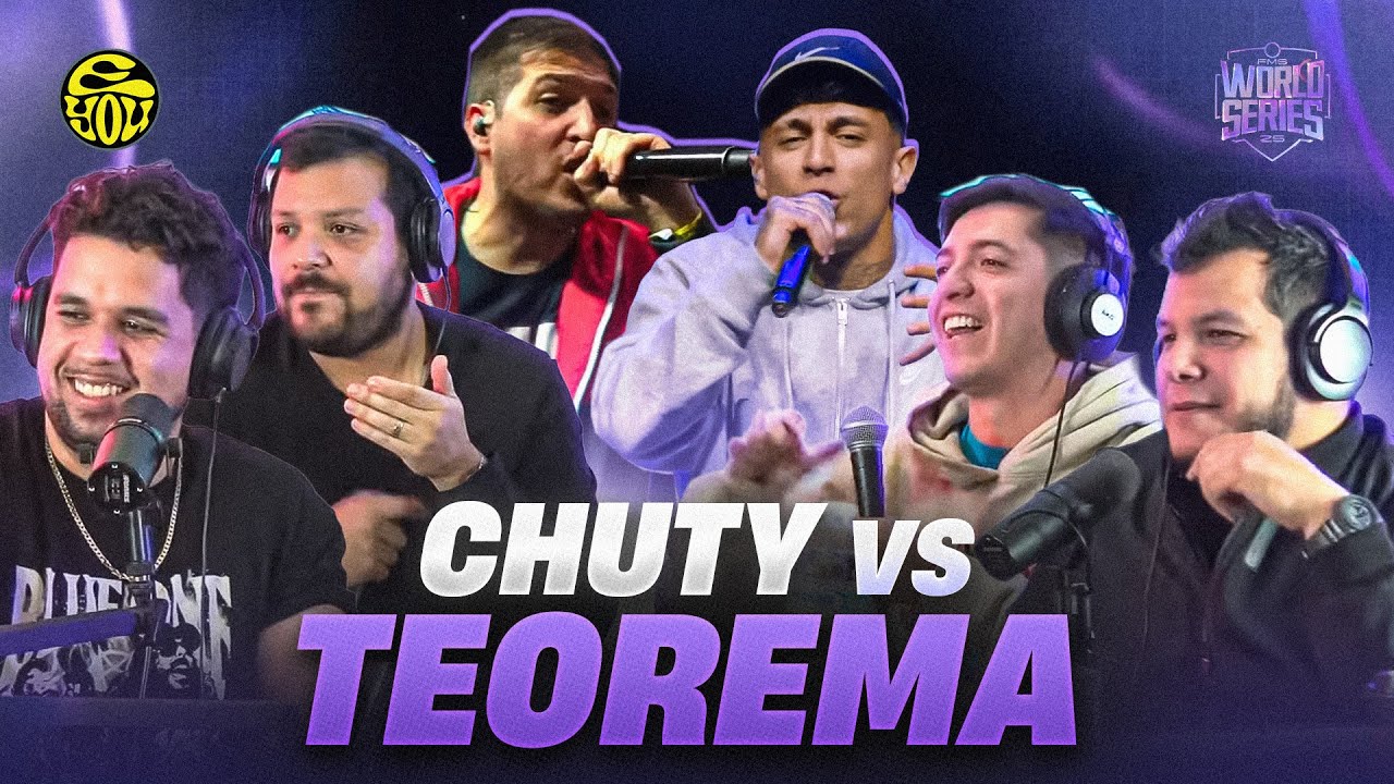 EL P&Uacute;BLICO TIENE UN CLARO FAVORITO! - Reacci&oacute;n a TEOREMA vs CHUTY - FMS WS - EYOU TV