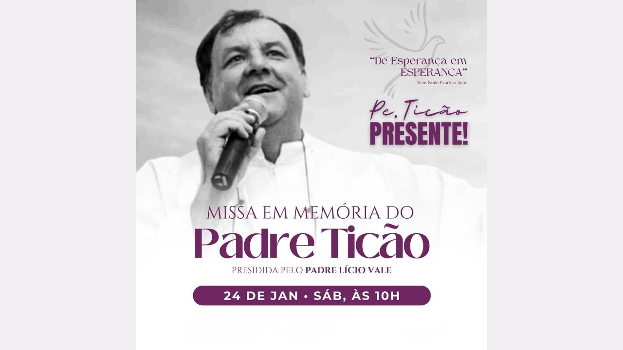 Missa em memória do Padre Ticão - 24/01/2026
