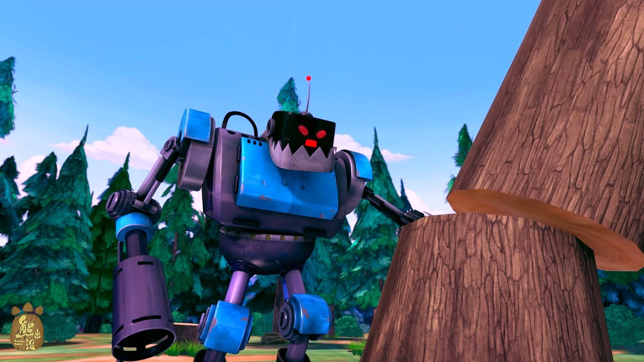 砍树怪来了！🌳😱