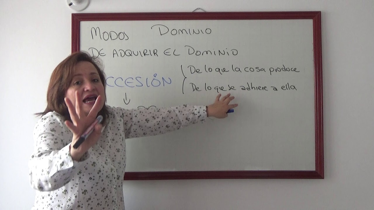 MODOS DE ADQUIRIR EL DOMINIO 2