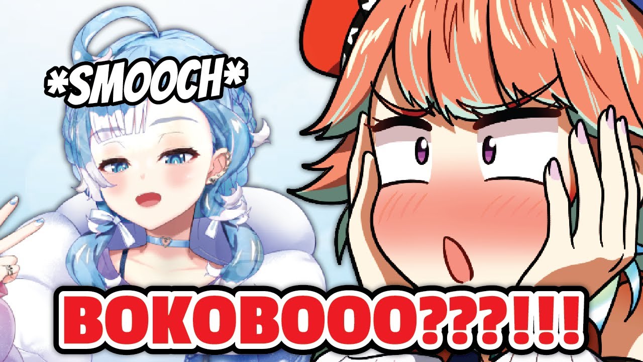 Kiara got flabbergasted by Kobo's wet KISS !!!