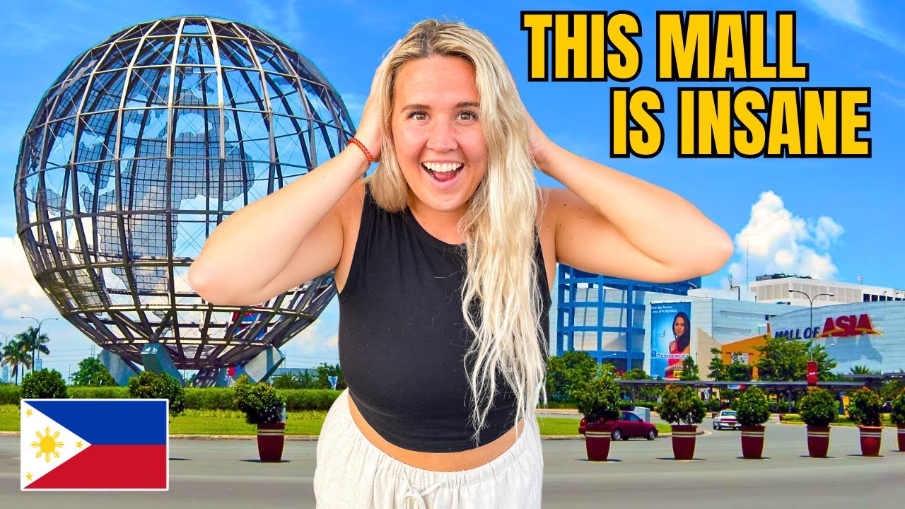 THE MALL OF ASIA is UNBELIEVABLE! (Manila, Philippines)