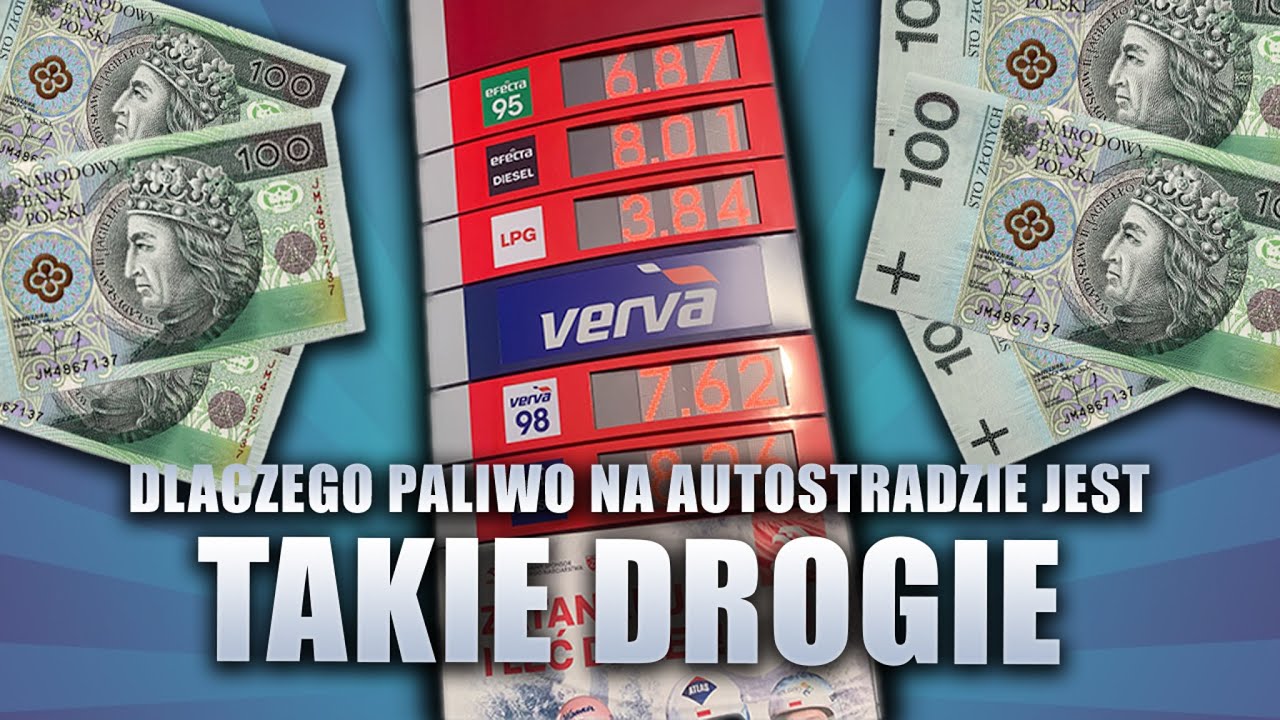 MEGA drogie paliwo na AUTOSTRADACH. Nawet 75 gr więcej na litrze!