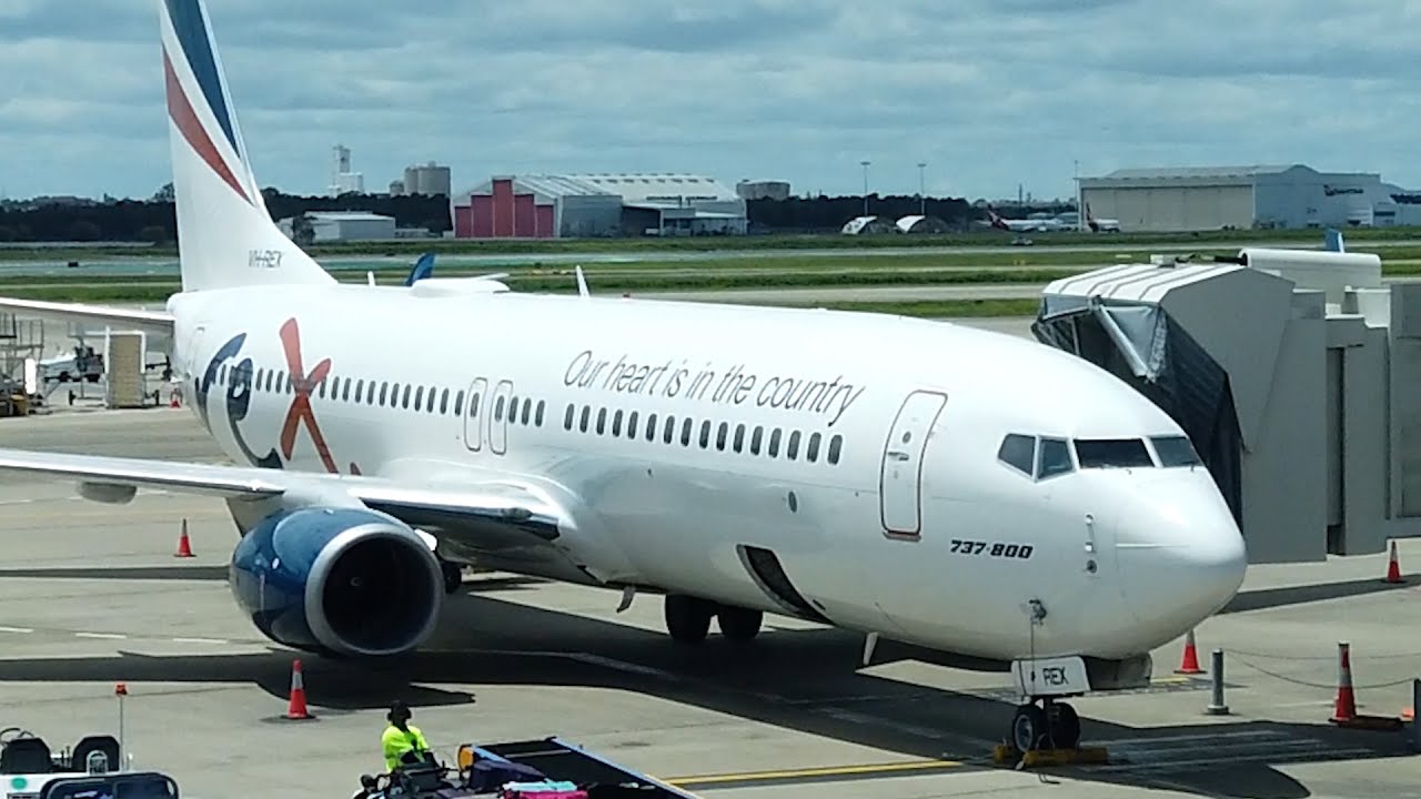 Rex Airlines Brisbane to Sydney B737-800 Economy Class