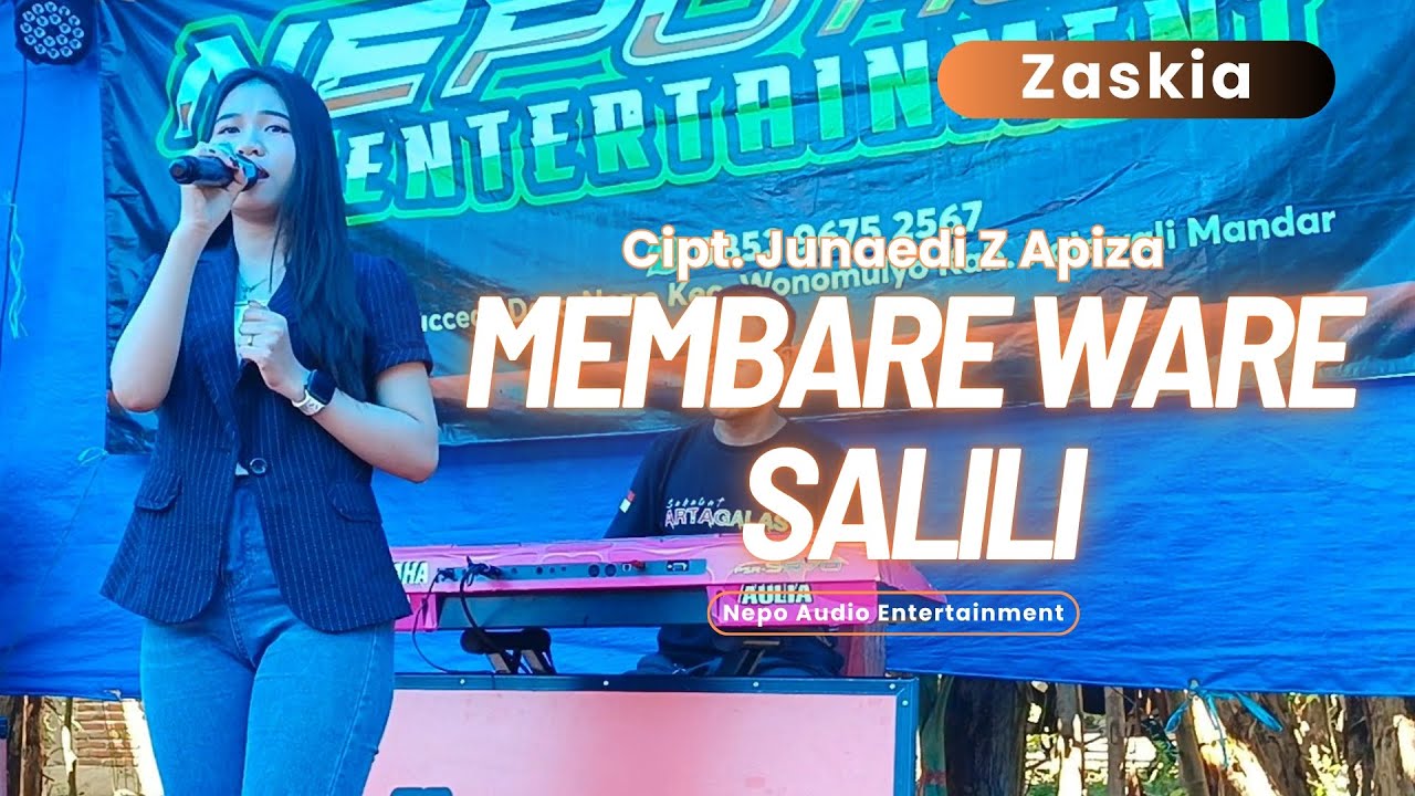 MEMBARE WARE SALILI || CIPT. JUNAEDI Z APIZA || BY ZASKIA || NEPO AUDIO