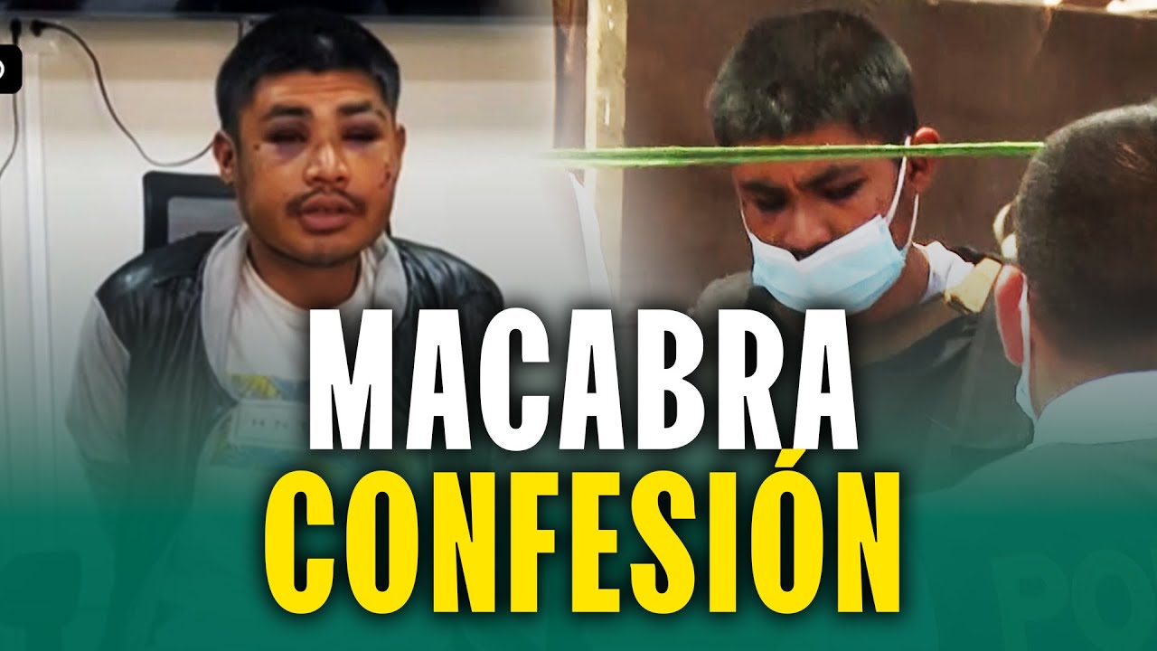 'Monstruo de Pachacámac' contó los detalles del crimen: Durmió encima del cadáver