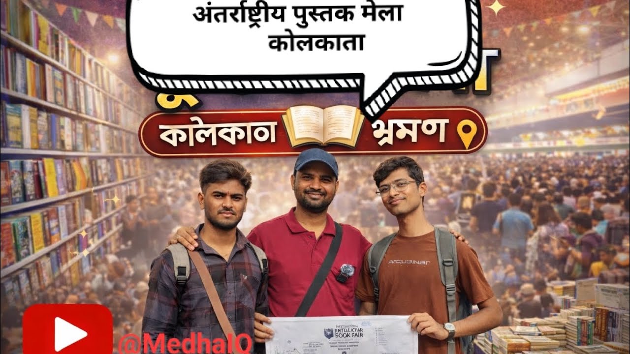 कोलकाता पुस्तक मेला। यह एक अंतरराष्ट्रीय मिला है। यह हर साल कोलकाता में लगता है।