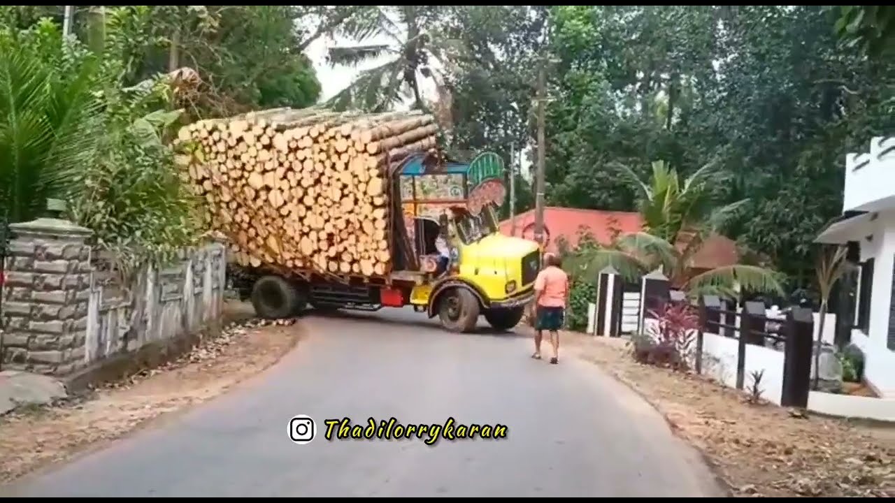 Tata se 1613 timber lorry