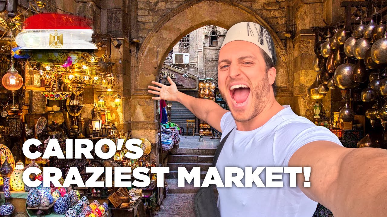 Cairo's Craziest Bazaar: Solo Inside Khan el-Khalili 🇪🇬
