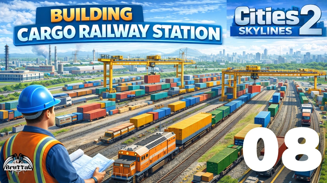 Cargo Railway Station BUILD OFF Railway vs Industrial Railway