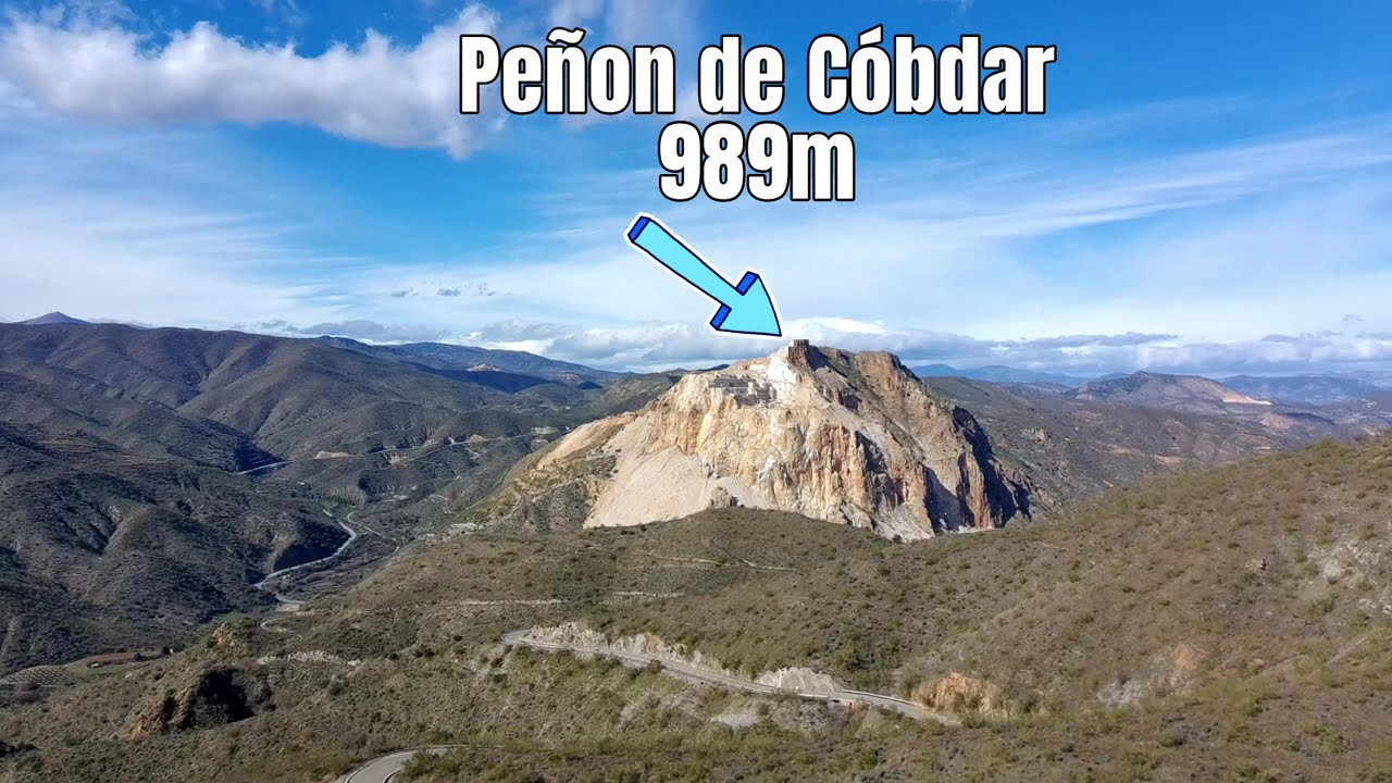#Discover #Almeria Peñón de Cóbdar #spain #sierra #drone #Andalucia #2026