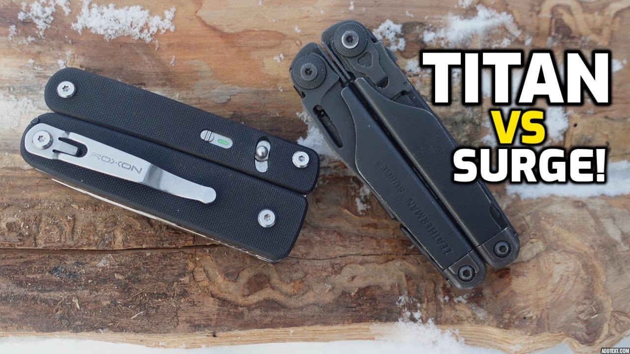 Can New Roxon Titan Beat The Surge?
