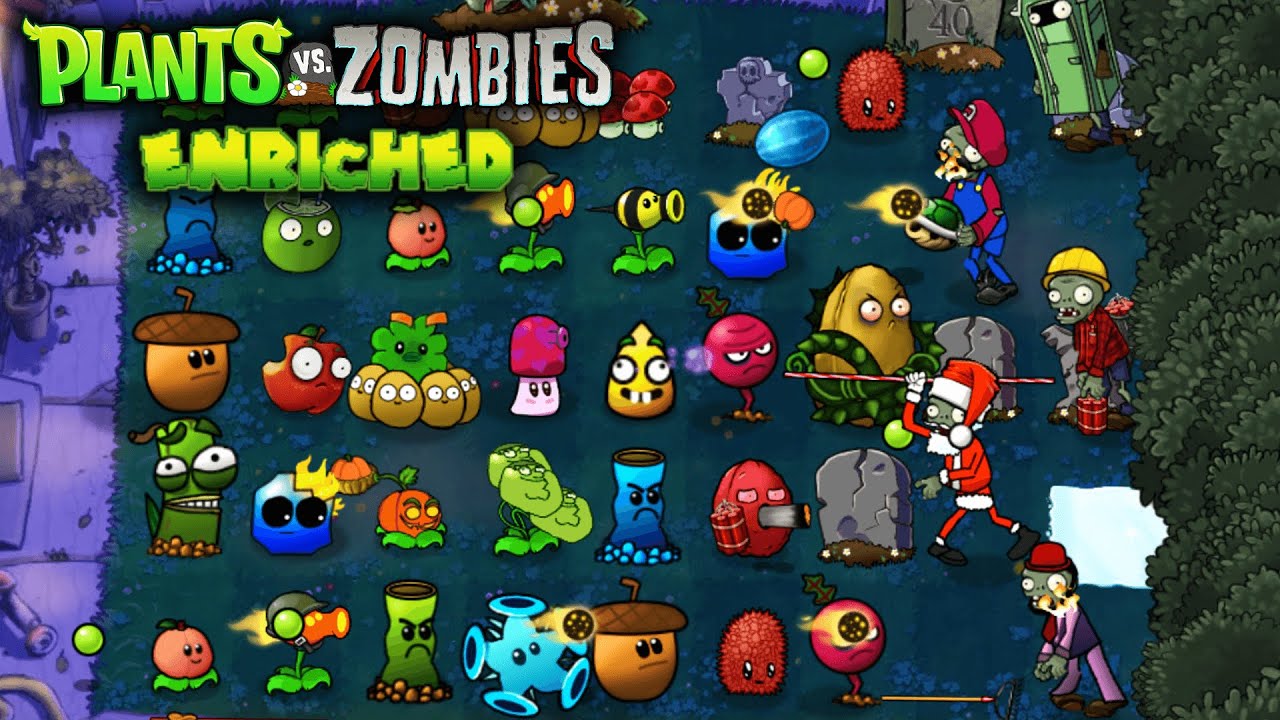 Plants vs Zombies Enriched v1.0 (Part 6) | Perfume, Shroom For Five, Super & More | Download