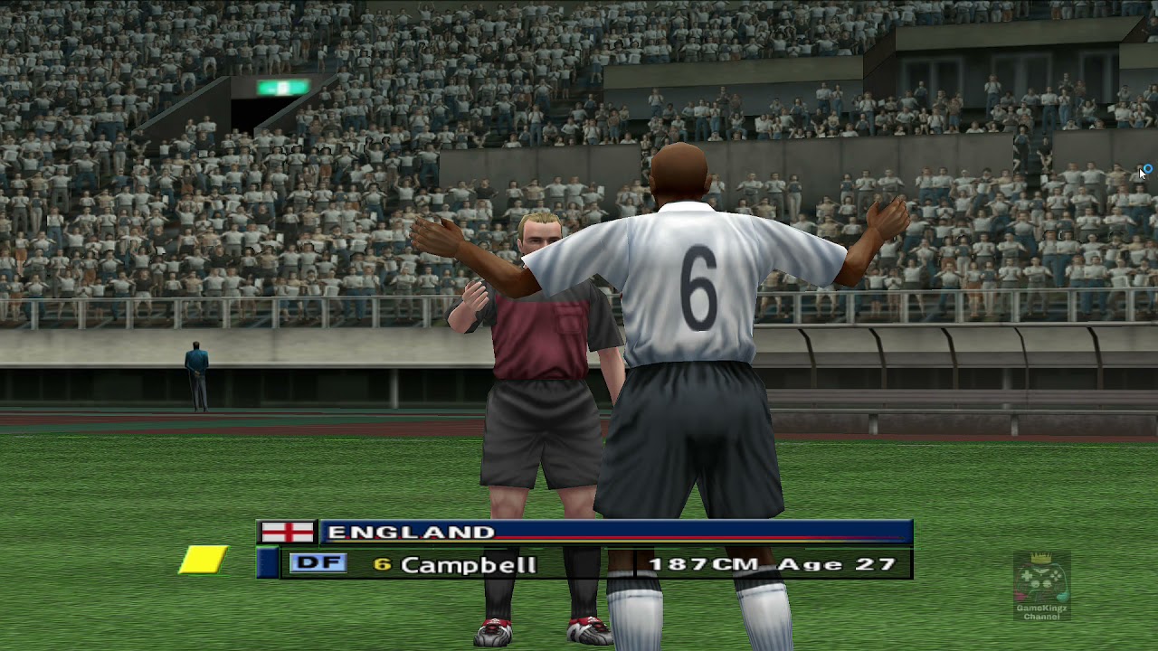Pro Evolution Soccer (PS2) England v Brazil I 1080P I  Radeon 6600XT + AMD Ryzen 5700G on PCSX2