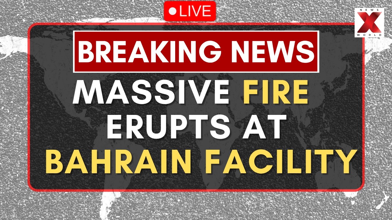 Bahrain Bapco Attacked LIVE : Iranian Drone Attack Triggers Fire At Bahrain Energy Facility