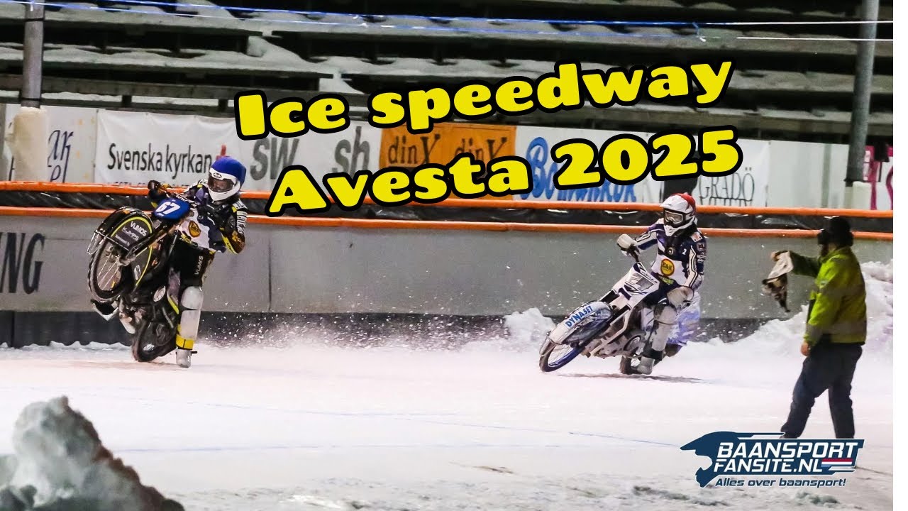 Ice Speedway - Avesta National Pair Cup - Winners Huusko & Koivula