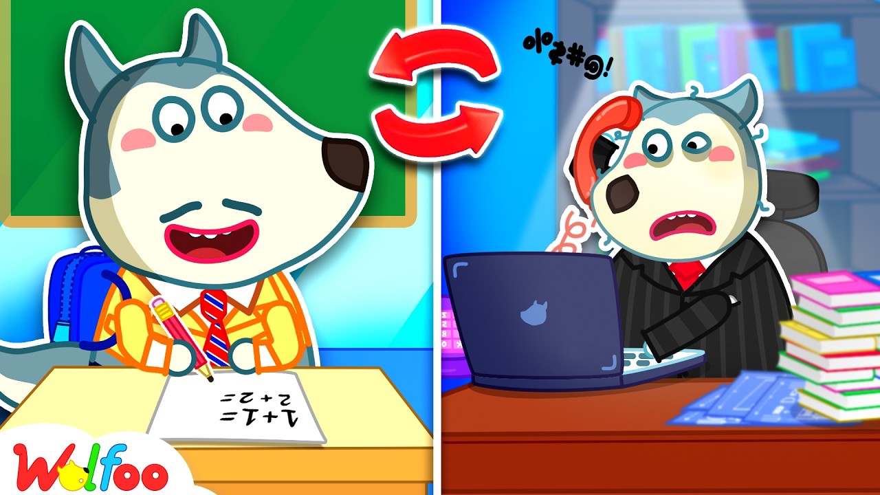 NEW | Kid Becomes The Parent? Wolfoo Switches Places With Daddy | Cartoons For Kids | Wolfoo Family