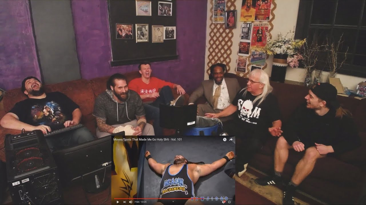 Moves/Spots That Made Me Go Holy Sh!t Vol. 101 WRESTLERS REACTION