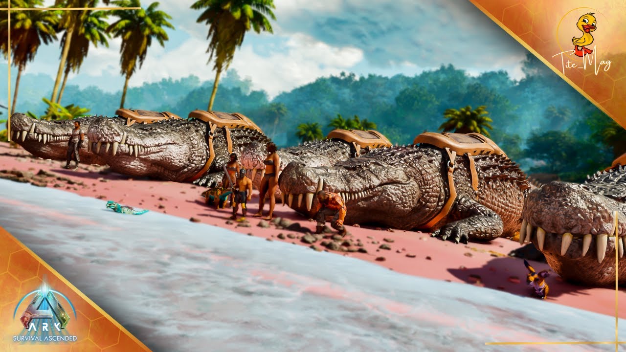 La cave marine ULTIME - ARK ASCENDED - The Island