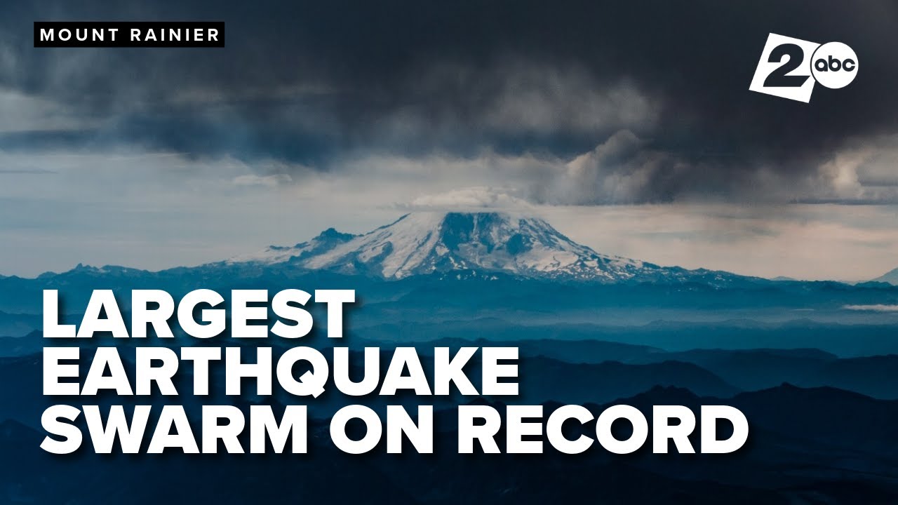 'Most significant event' | USGS scientist discusses extraordinary earthquake swarm at Mount Rainier