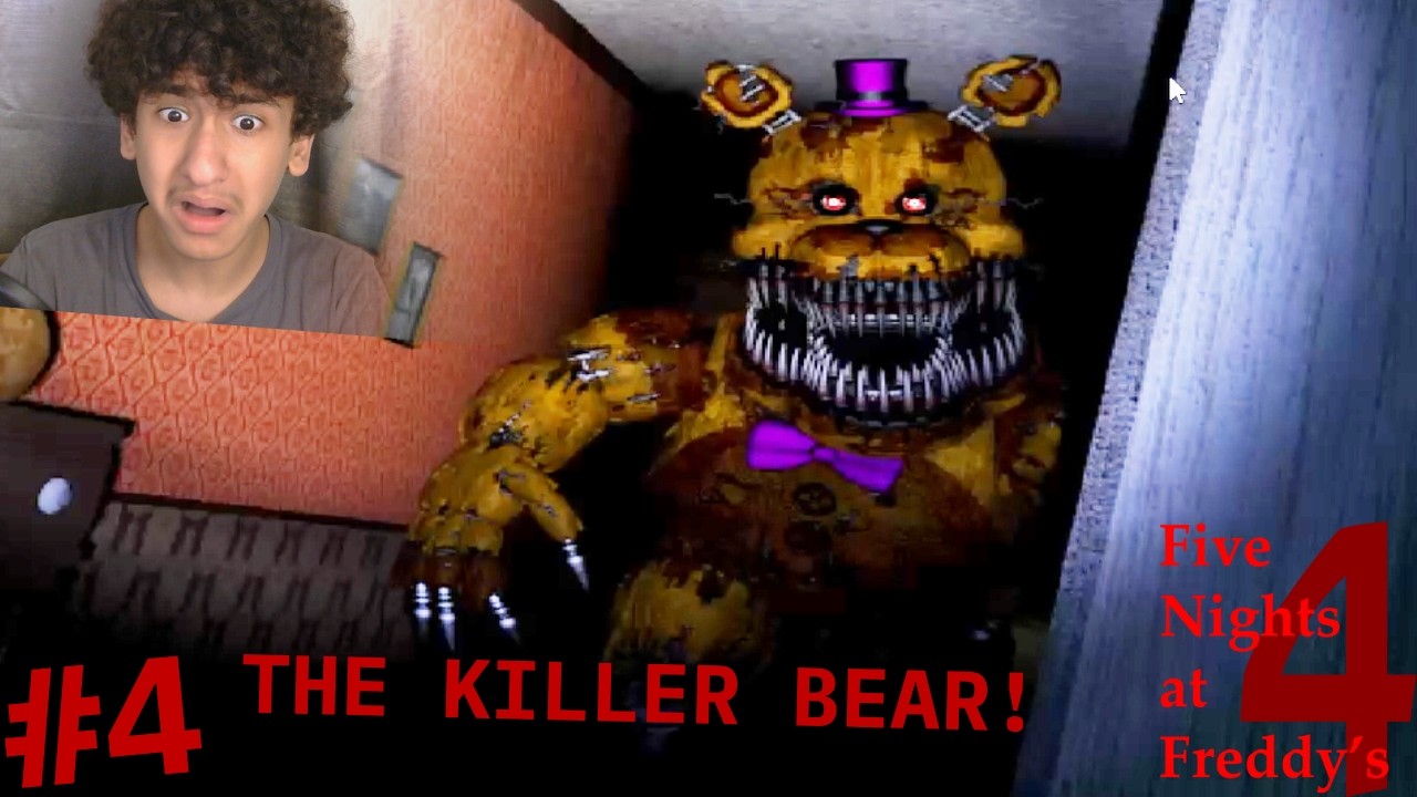 THIS THING IS TRYING TO KILL ME!!!! [fnaf 4 gameplay night 4-5] final part