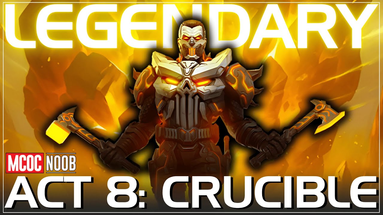 How to beat ACT 8: CRUCIBLE - LEGENDARY path - Aug 2025