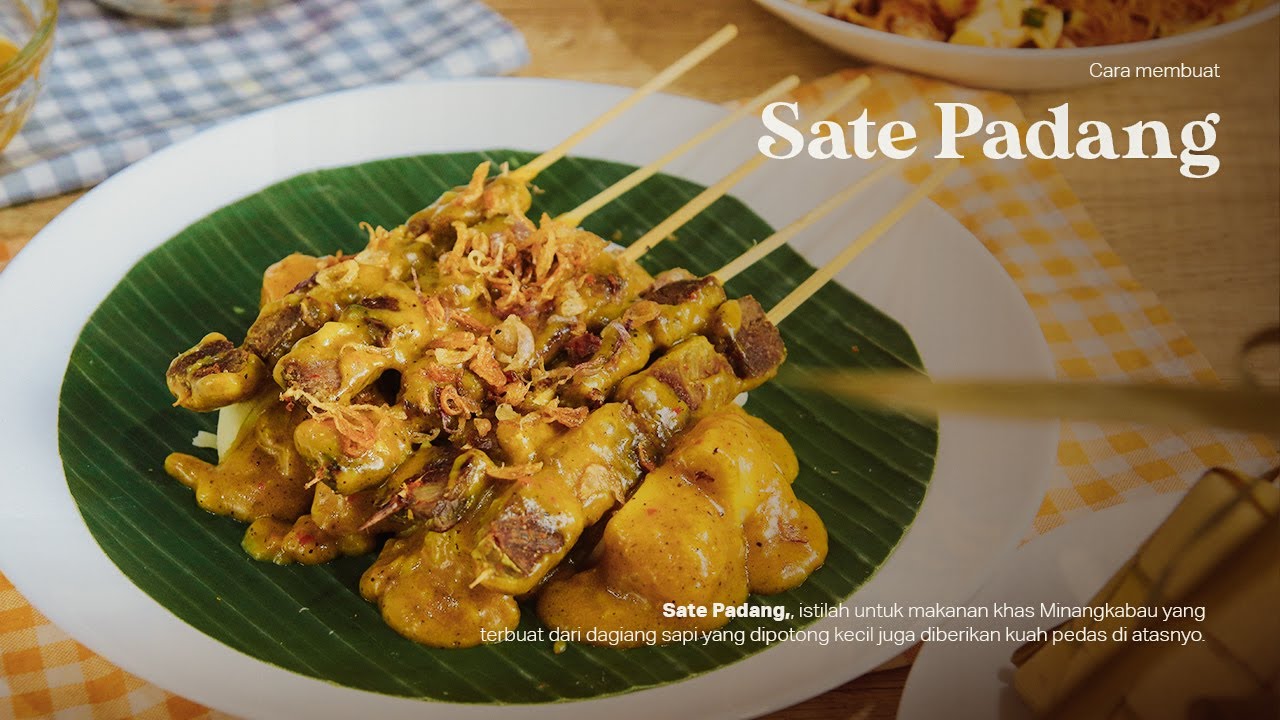 Cara Membuat Sate Padang Asli Minang | Onde Mande Lamaknyo!!!