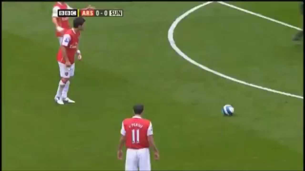 Robin van Persie  free kick