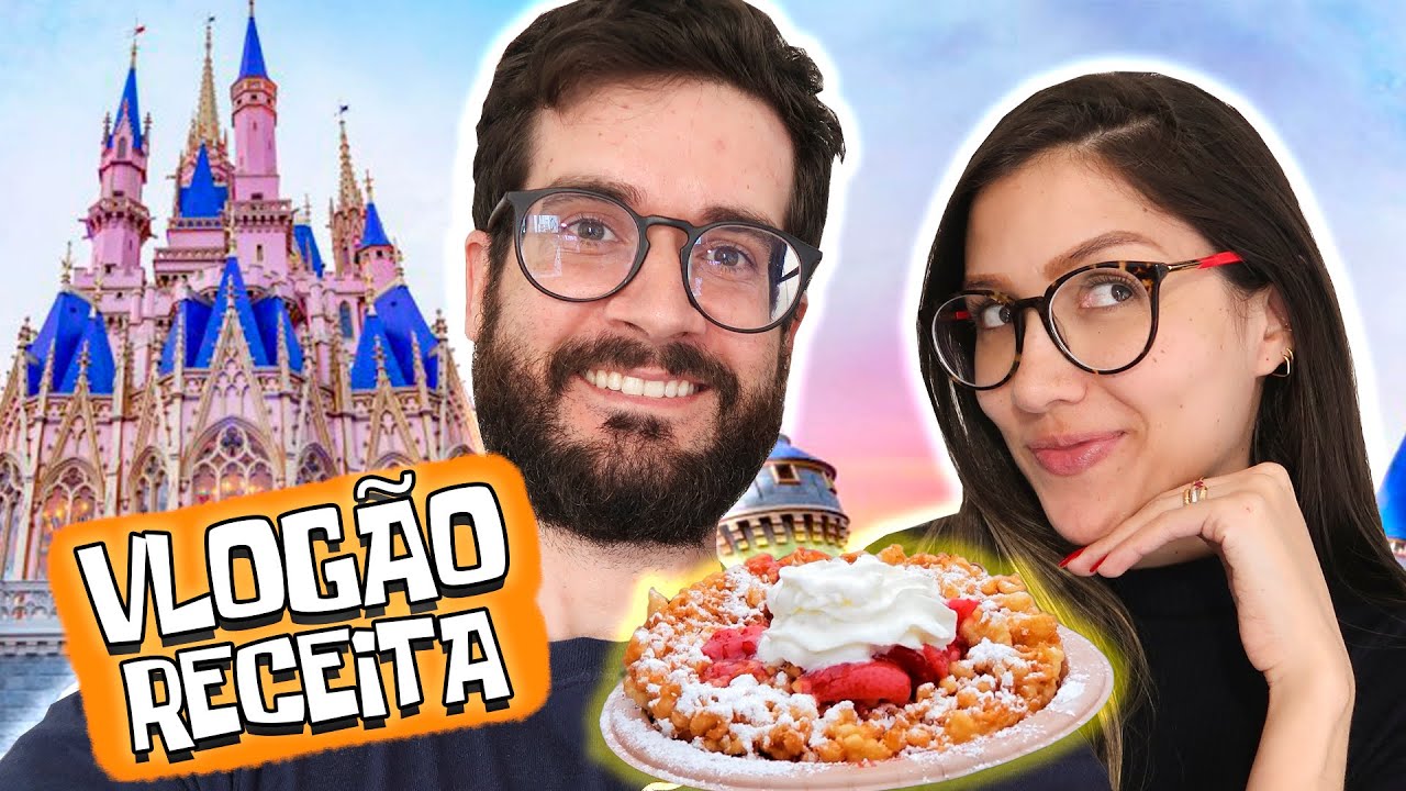 VLOG | FIZEMOS UMA RECEITA lá dá DISNEY + AULA em CASA