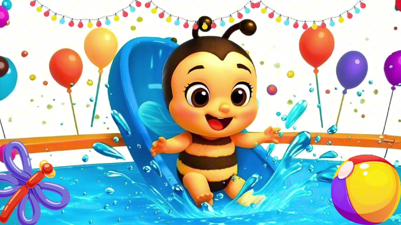 Baby Ballo in Piscina 💦 | Baby Dance Estiva per Bambini | Pool Party Kids